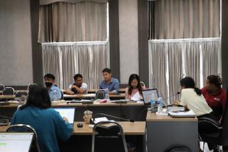 46. กิจกรรมการประชุมหน่วยจัดการและพี่เลี้ยงวิชาการ เพื่อสรุปผลเและถอดบทเรียนเวทีชี้แจงข้อเสนอโครงการ ในวันที่ 20 มีนาคม 2567 ณ ห้องประชุม KPRU HOME สำนักบริการวิชาการและจัดหารายได้ มหาวิทยาลัยราชภัฏกำแพงเพชร